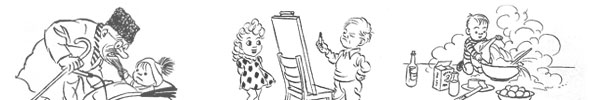 Бидструп - рисунки про детей