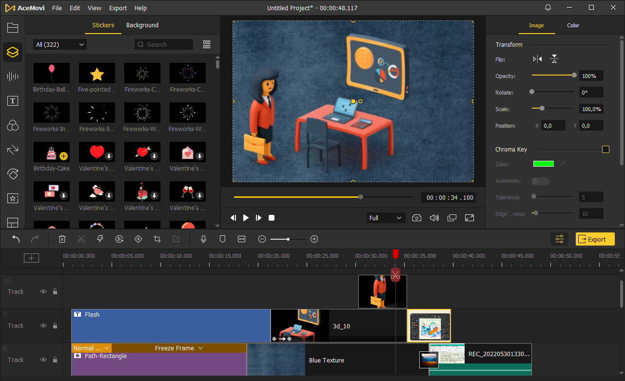 AceMovi Video Editor - 