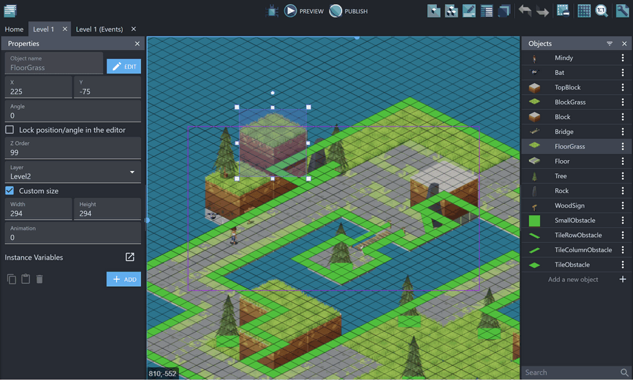 GDevelop – скриншот