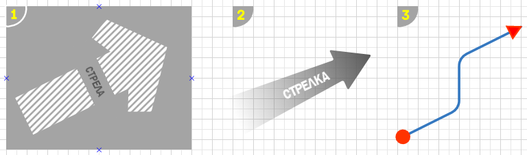 MyDraw – стрелки
