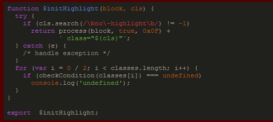 highlight.js подсветка