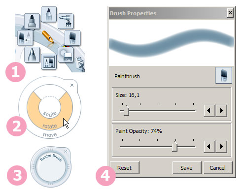 Autodesk SketchBook / инструменты